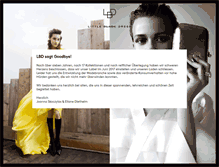 Tablet Screenshot of littleblackdress.ch